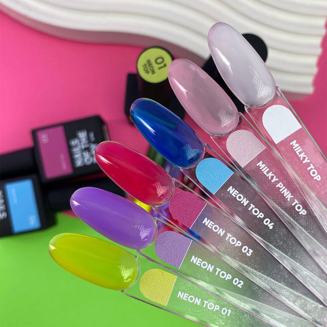 Top neon №1 10 ml NAILSOFTHEDAY - Top Coat