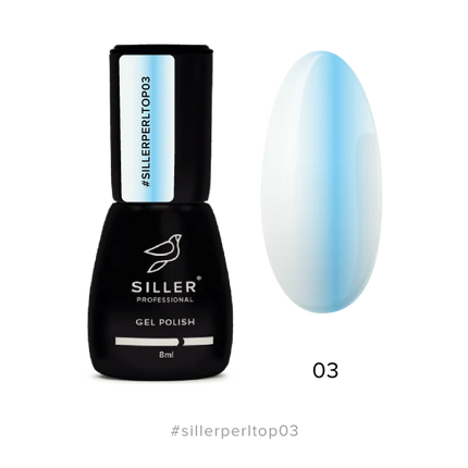 Top Perl №3 8 ml Siller - Top Coat