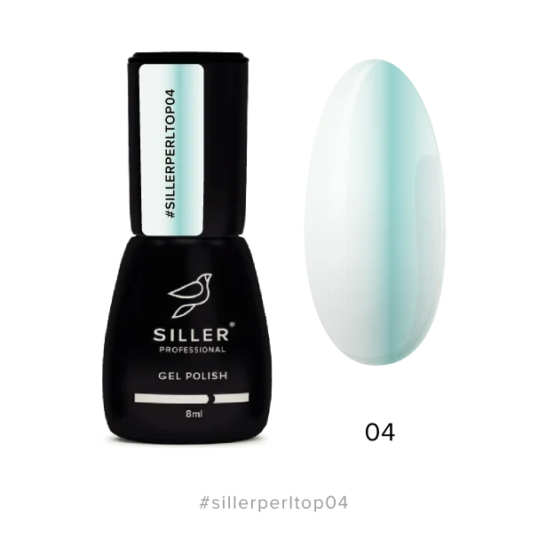 Top Perl №4 8 ml Siller - Top Coat