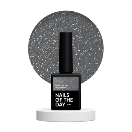 Top Reflective Holographic 10 ml NAILSOFTHEDAY - Top Coat