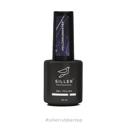 Top Rubber 15 ml Siller - Top Coat