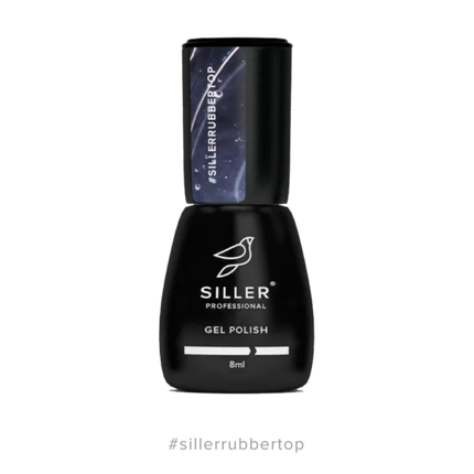 Top Rubber 8 ml Siller - Top Coat